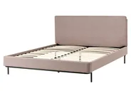 Bett mit Lattenrost Stoff CORIO 160 x 200 cm Taupe_1010371