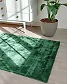 Teppich GESI Dunkelgrün 80 x 150 cm Viskose