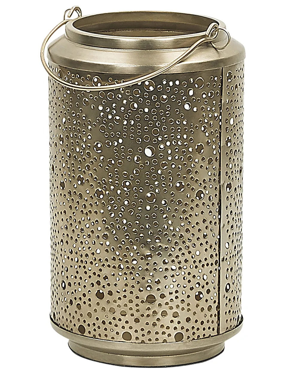 Laterne CORFU 25 cm Metall Gold