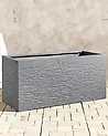 Blumenkübel MYRA 80 cm Grau