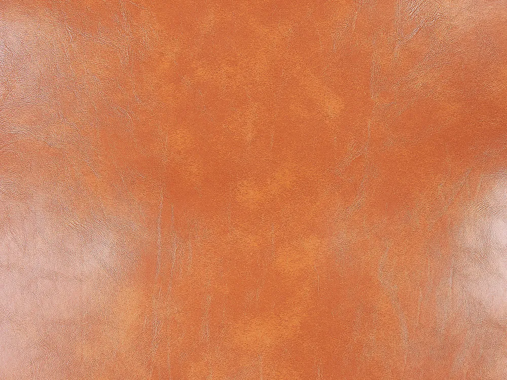 Sofa 3 Seater GAVLE Faux Leather Golden Brown_813739