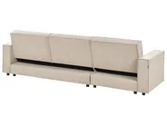 Eckschlafsofa 3-Sitzer ROMEDAL II Stoff Beige rechtsseitig_971612