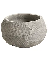 Plant Pot RAURIS 47 cm Grey_1161926