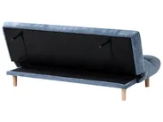Schlafsofa 2-Sitzer RISOR Stoff Blau_1053643