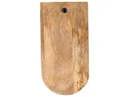 Wandobjekt Gesicht JIMETA 40 cm Mangoholz Blau_1038593