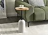 Beistelltisch OASIS Metall Weiß