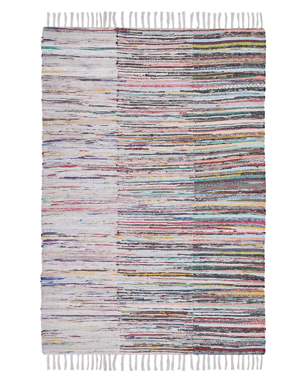 Rug MERSIN Multicolour 140 x 200 cm Cotton_1028265