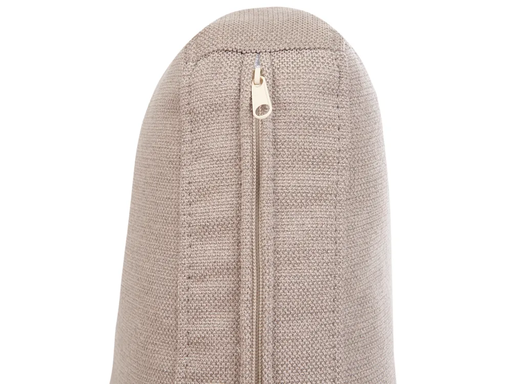 Ecksofa 4-Sitzer KOHLO Stoff Taupe linksseitig_945145