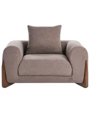 Sessel VINLIDEN Bouclé Braun_1048441