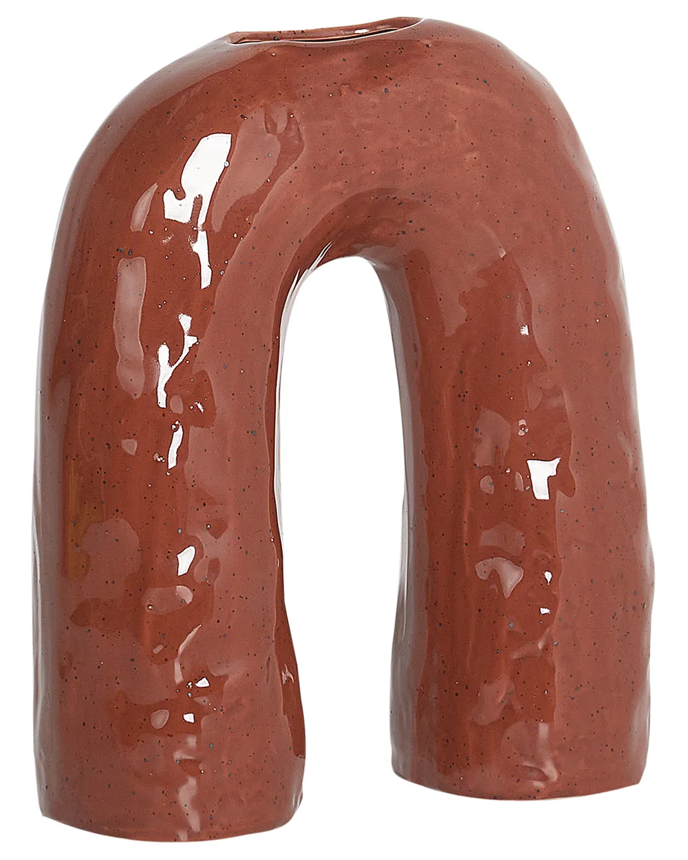 Flower Vase PERCH 29 cm Stoneware Brown