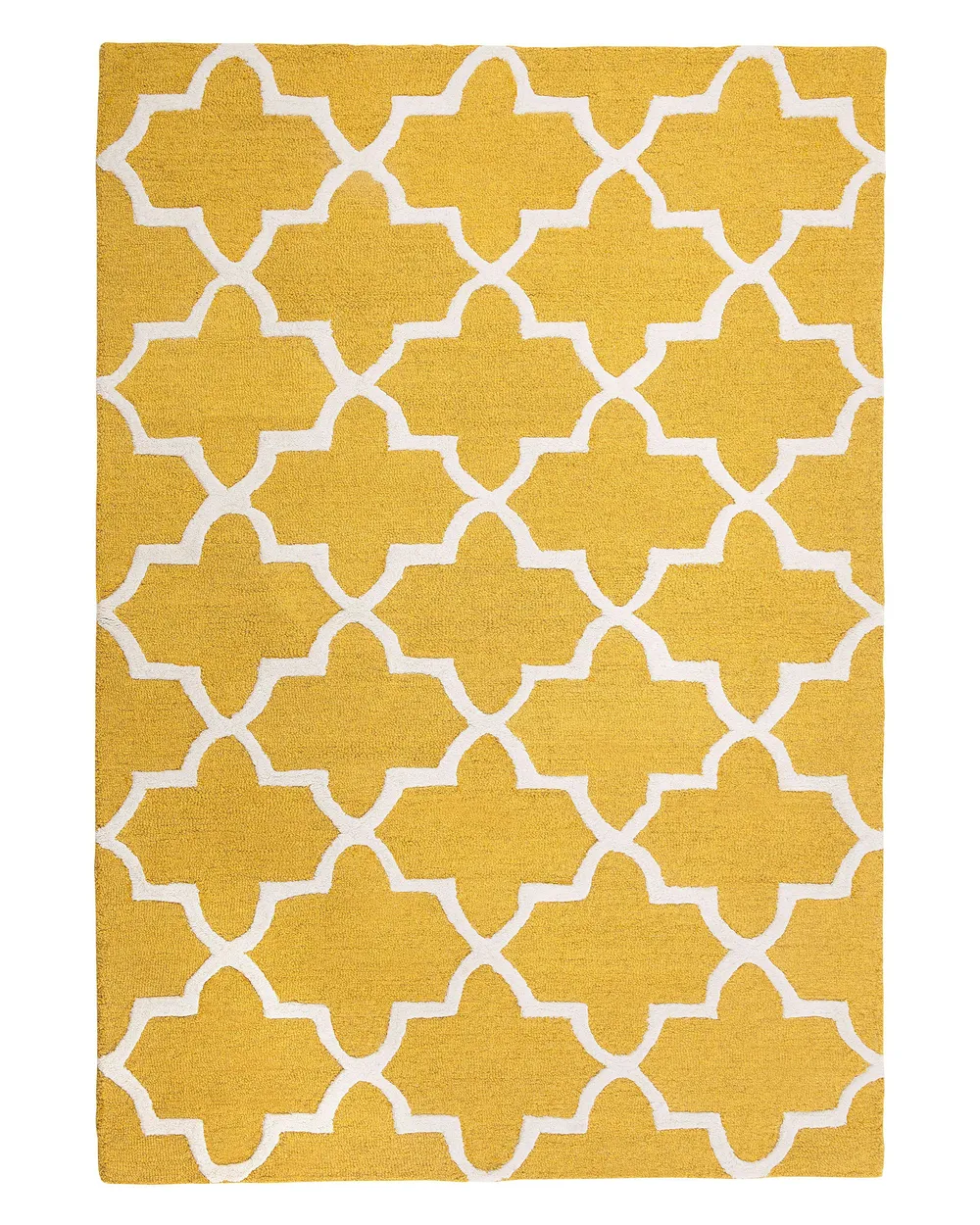 Teppe gul SILVAN flere størrelser