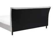 Krevet Tkanina SAVERNE 140 x 200 cm svijetlosivi_692748