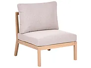 Garden 1-Seat Section RIVELLO Acacia Wood Light Brown_1156149