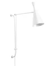 Wandlampe MARISA verstellbar Metall Weiß_1024987