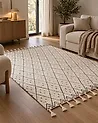 Rug AGADIR Off-White 160 x 230 cm Cotton