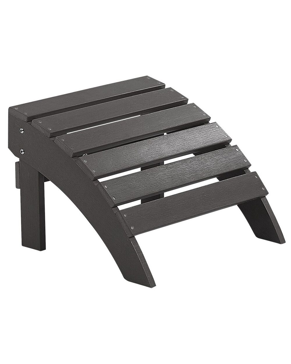 Pouf de jardin ADIRONDACK Gris foncé
