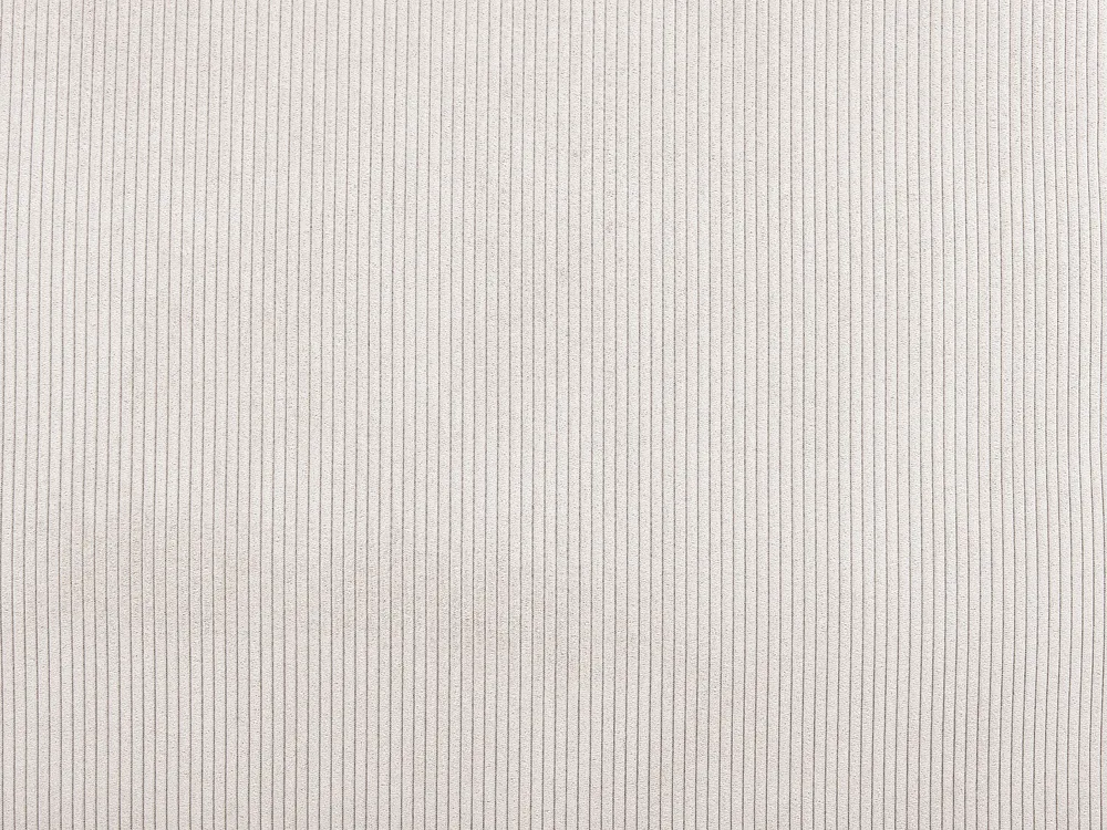 Bett mit Lattenrost Cord MELLE 140 x 200 cm Hellbeige_882193