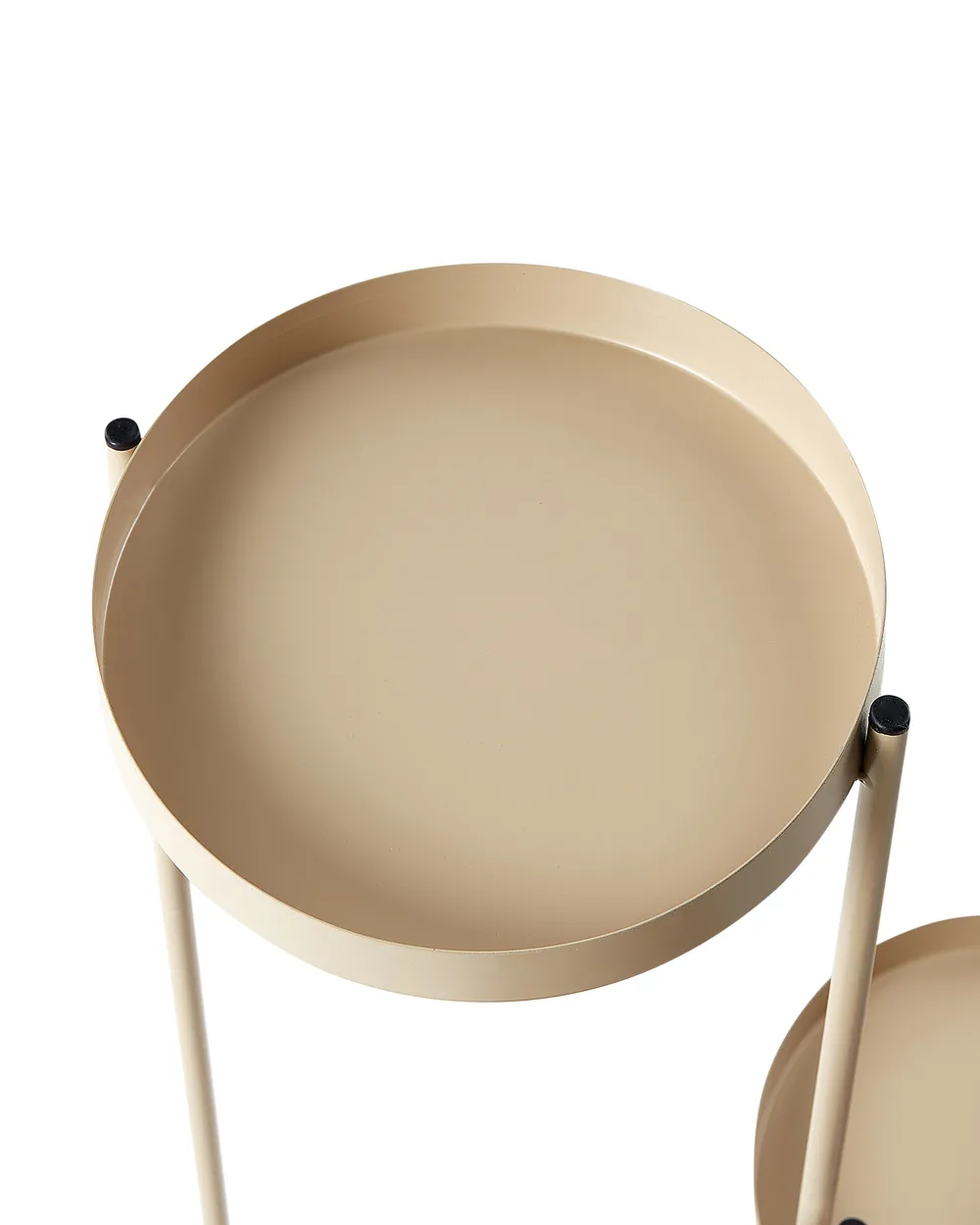 Pflanzenständer FRAGARIA 42 cm Metall Beige_933809