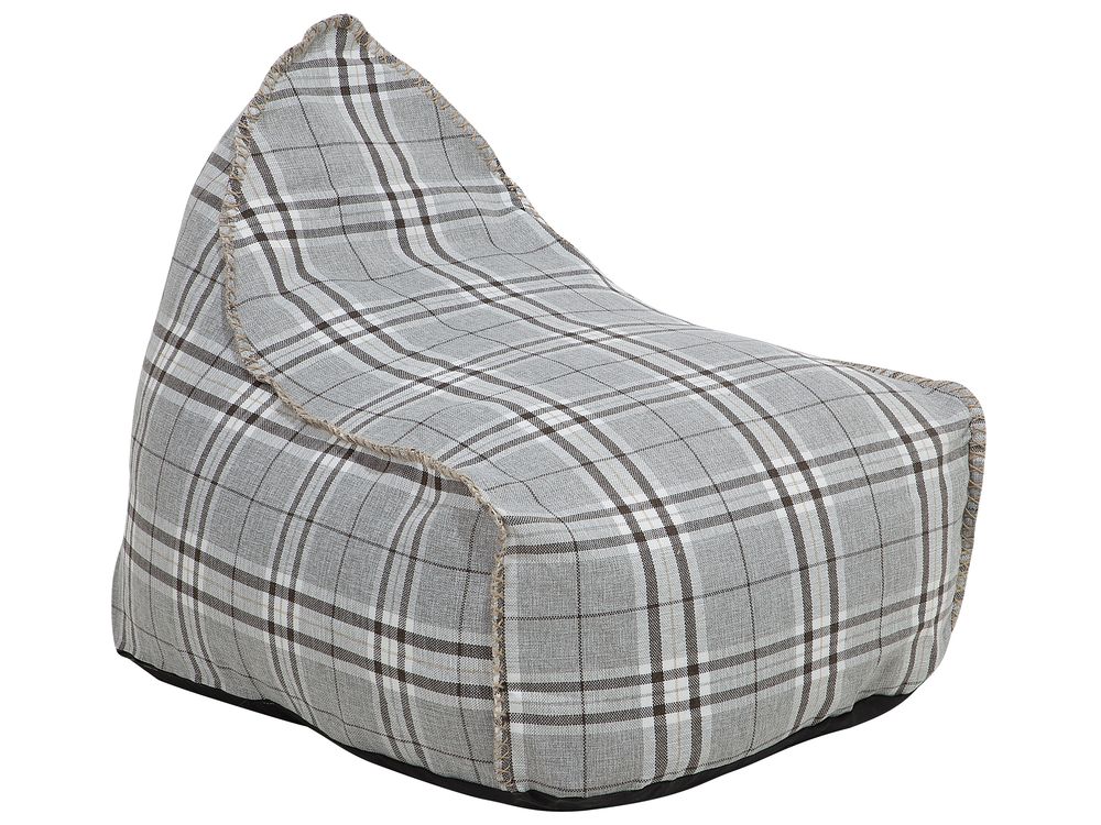 Jastuk za sjedenje 200 L DROP LINEN 63 cm 75 cm Sivi