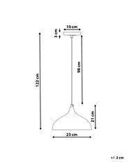 Pendant Lamp LAMBRO Concrete Light Grey_780119