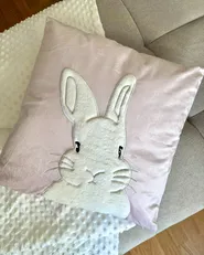 Dekokissen 2er Set IBERIS Samtstoff 45 x 45 cm Rosa_983463