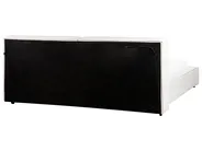 Wasserbett Stoff LINARDS 180 x 200 cm Cremeweiß_980656