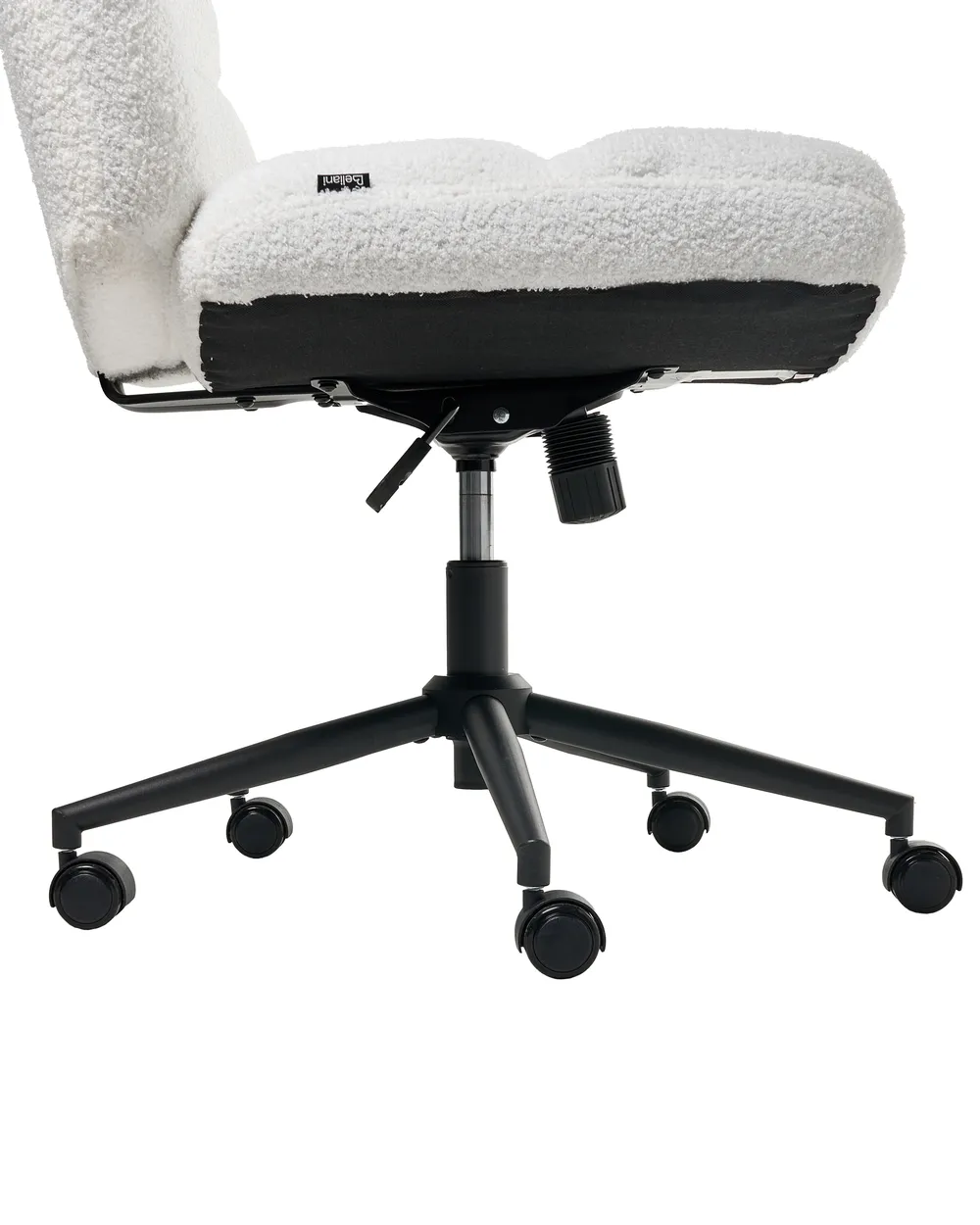 Desk Chair CATLIN Boucle White_1009930