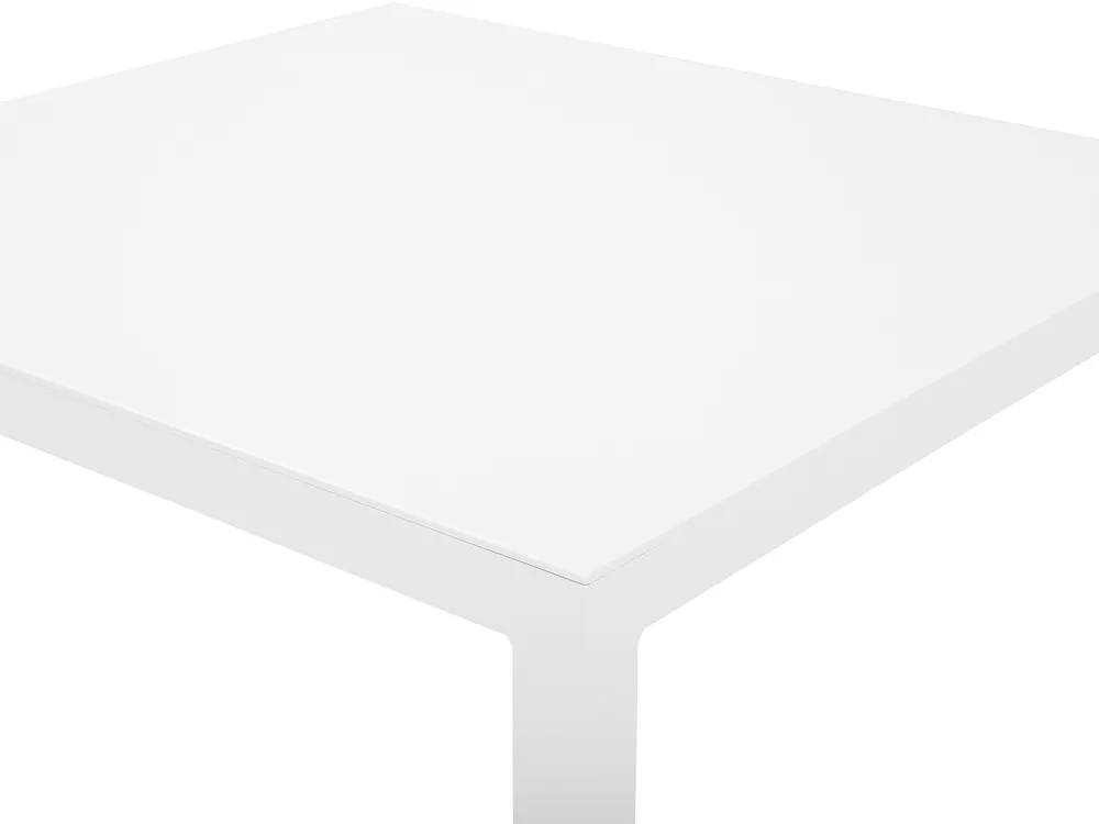 Garten Ecksofa mit Tisch 5-Sitzer BELIZE modular Beige linksseitig_754185