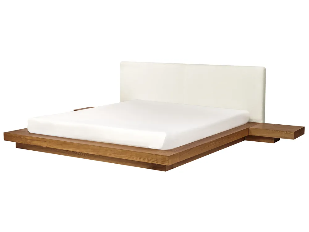 Bed Boucle ZEN 180 x 200 cm (EU Super King) Natural Ash Wood_931228
