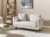 Sofa 2-Sitzer NURMO Stoff Hellbeige