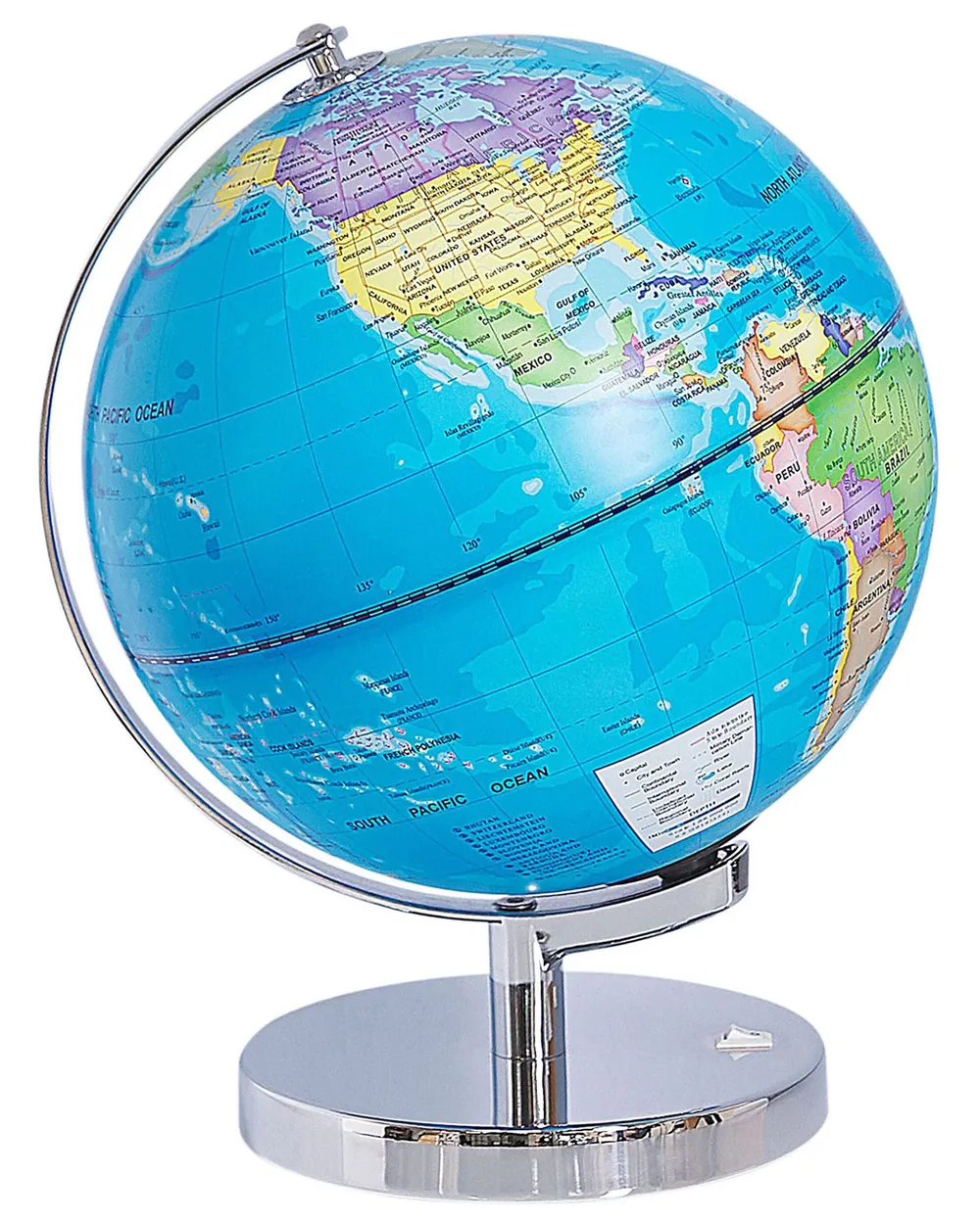 Globus LED STANLEY Blau 30 cm - Beliani.de