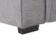 Sofa elektrisch verstellbar 2-Sitzer NUKARI Stoff Grau_999350