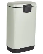 Tretmülleimer 30 L ECOCOLLECT Metall Hellgrün_992744