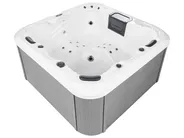 Outdoor Whirlwanne mit LED AMARILLA Grau_1082107