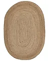 Teppich DEMIRCI Beige 160 x 230 cm Jute