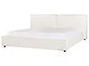 Wasserbett Stoff LINARDS 180 x 200 cm Cremeweiß
