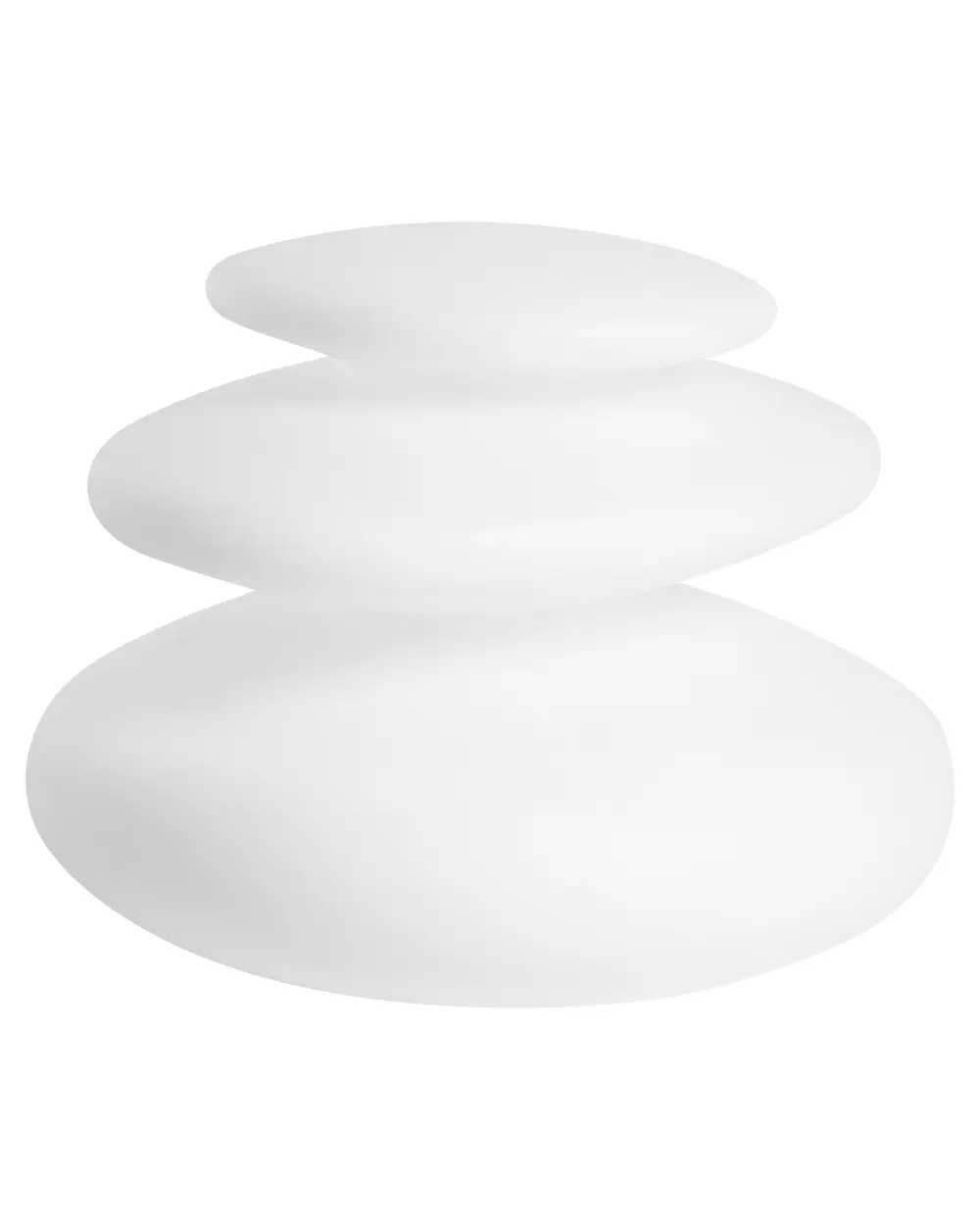 LED Outdoor Tischlampe GLENNS mit Fernbedienung Weiß