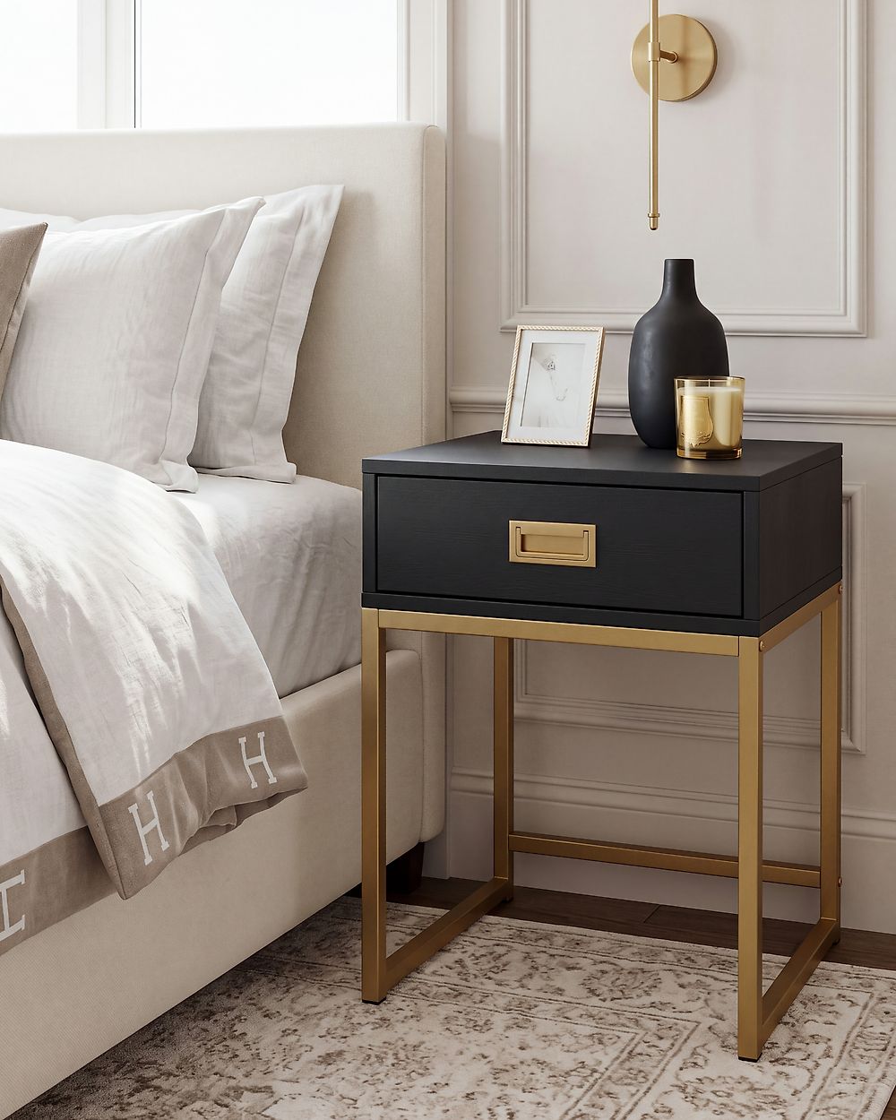 Side Table LARGO Black