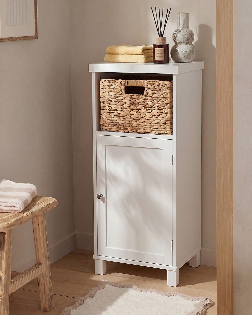 Bathroom Cabinet PACLLON 40 cm White