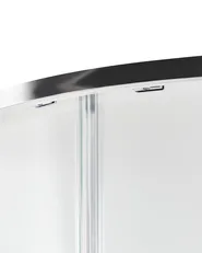 Duschkabine JUKATAN 80 x 80 x 185 cm Silber_944680