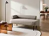 Linksseitige Chaiselongue MIRMANDE Stoff Taupe