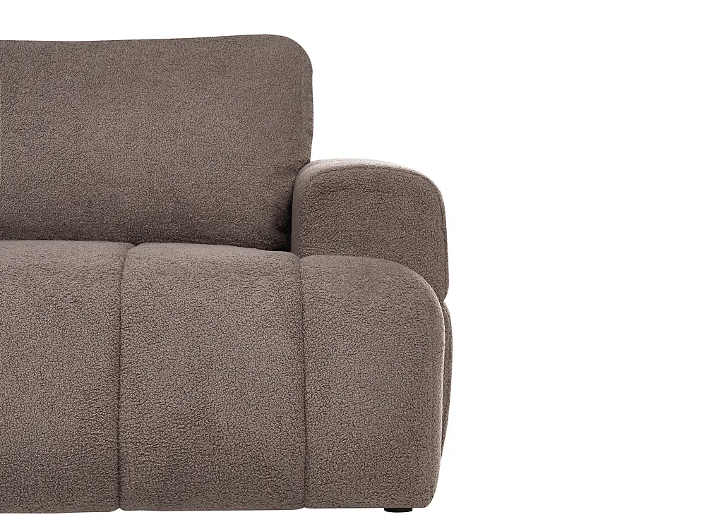 Bank 3-zits NARILLA Bouclé Taupe_1161473