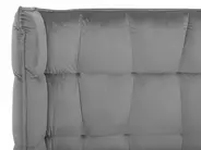 Bett mit Lattenrost Samtstoff SENLIS 160 x 200 cm Grau_740843