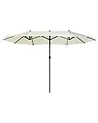 Sonnenschirm 460 cm SIBILLA Beige