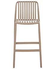 Set mit 2 Barstühlen ARICCIA Kunststoff Hellbraun_1149245