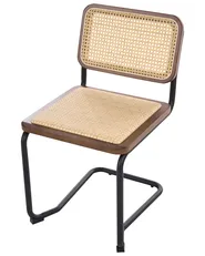 Esszimmerstuhl 2er Set CORDOVA Rattan Braun_1061958