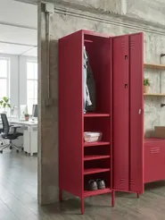 Storage Unit FROME Metal Red_811966