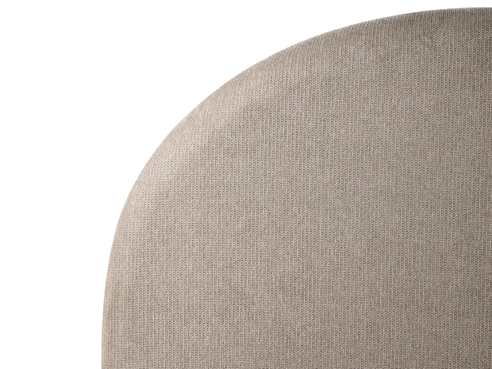 Bett mit Stauraum GRASSE Stoff Taupe 160 x 200 cm_1056328