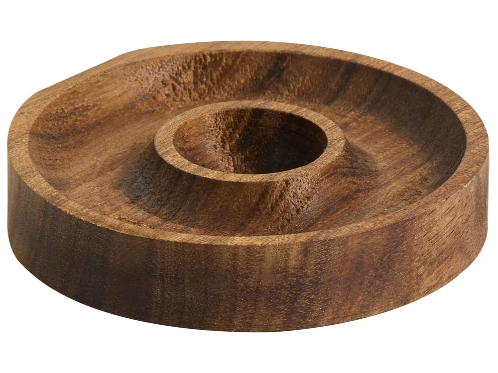 Eier-Servierset 8-teilig FOURNIL Akazienholz Braun_1074636