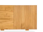 Spalni komplet Borov les FLAVIGNAC 120 x 200 cm Svetlo rjava_1099315